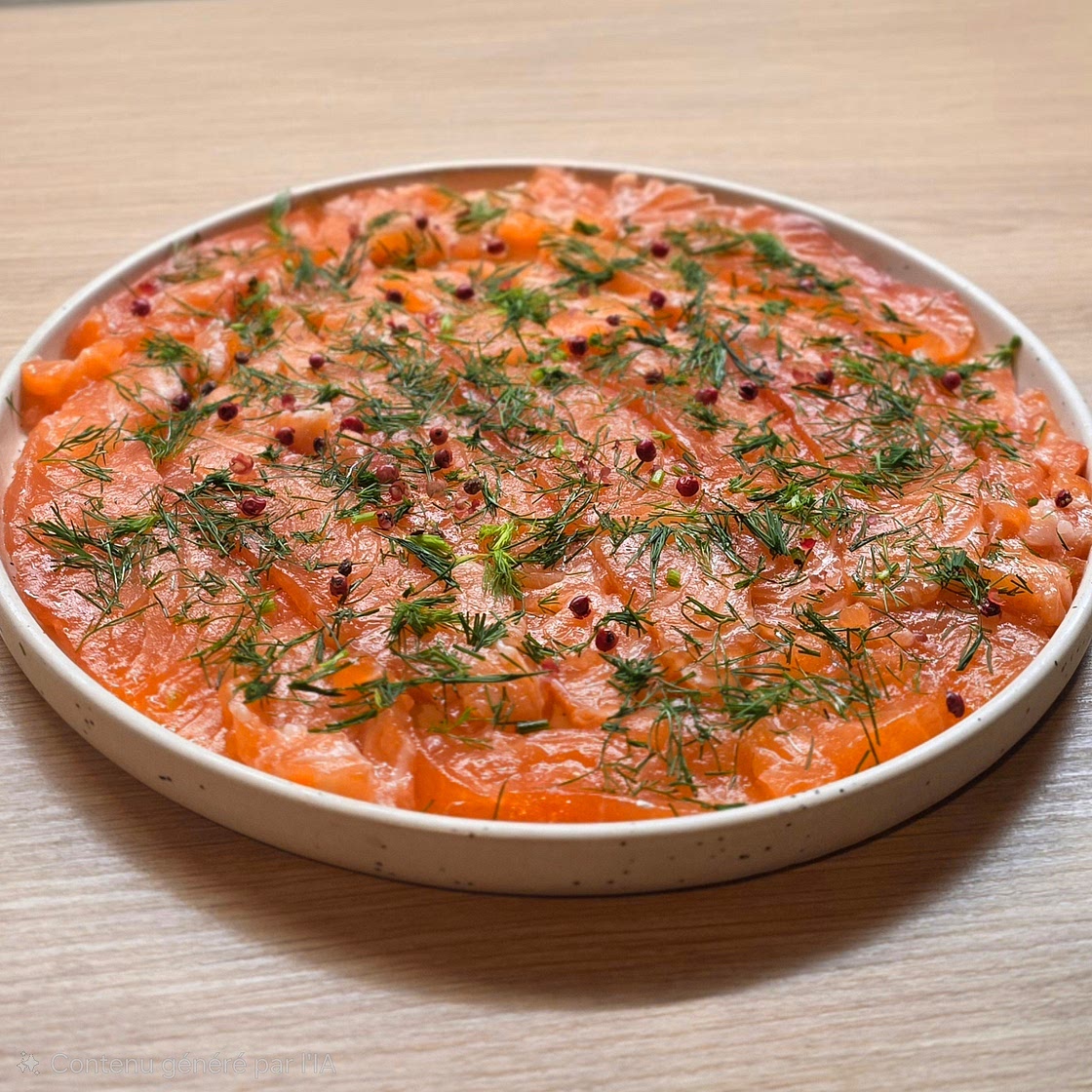 🐟 Saumon Gravlax