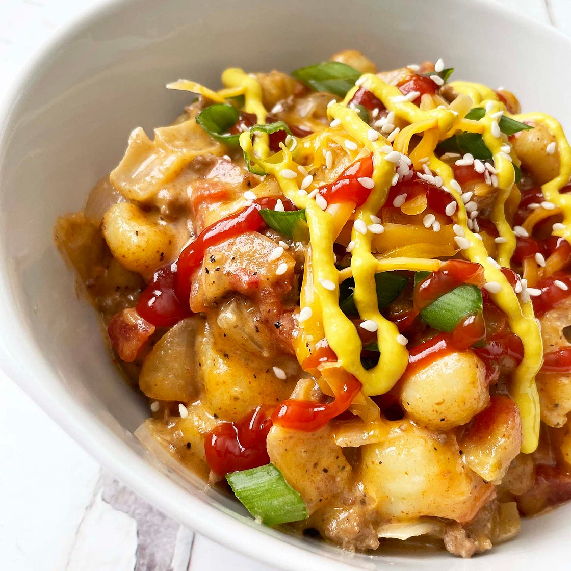 Cheeseburger Gnocchi — The Skinny Fork