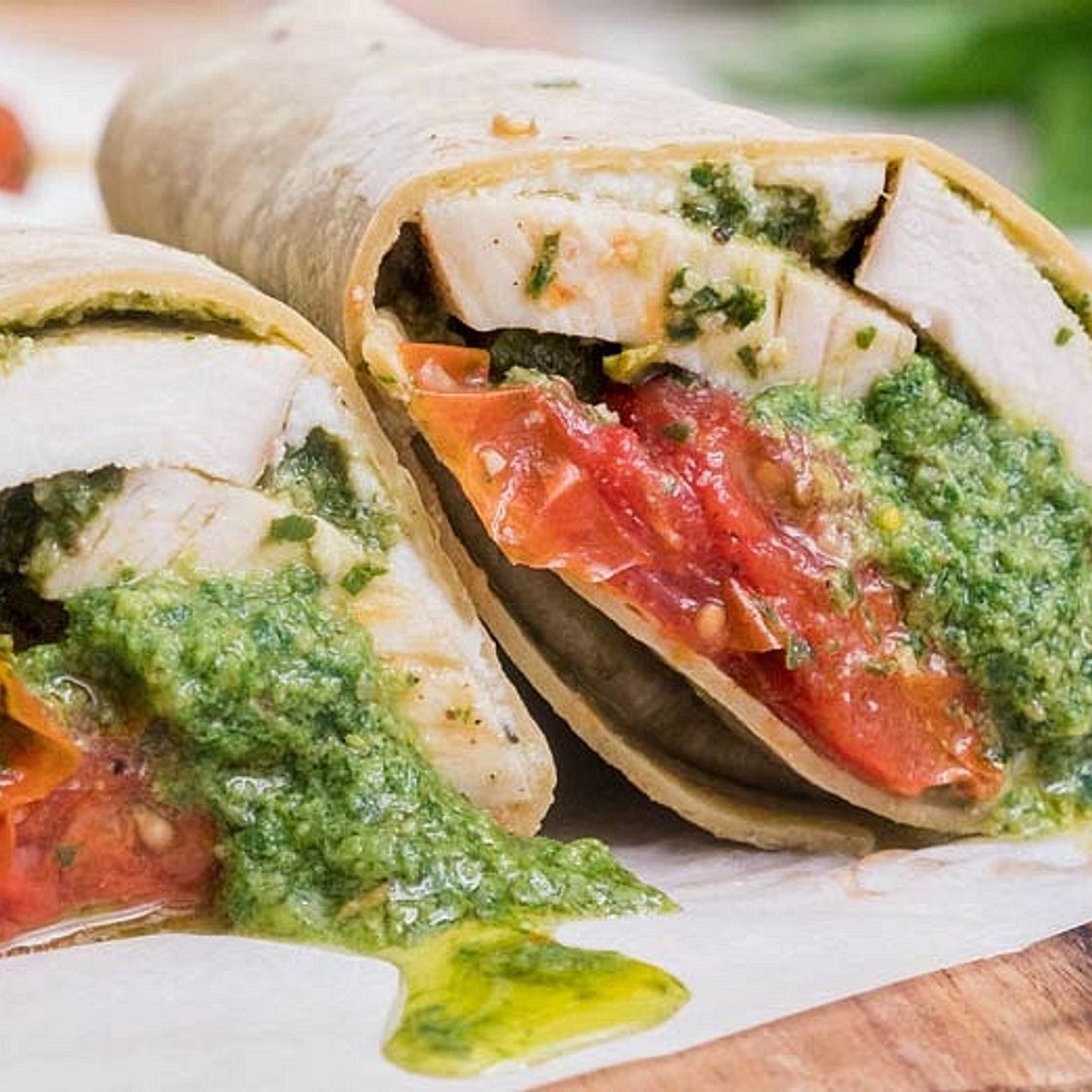 Chicken Pesto Wrap