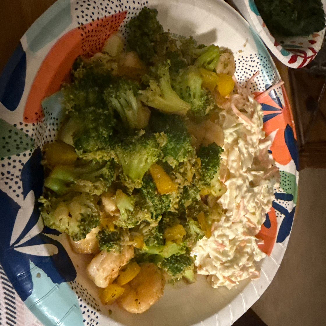 One-Pot Garlicky Shrimp & Broccoli
