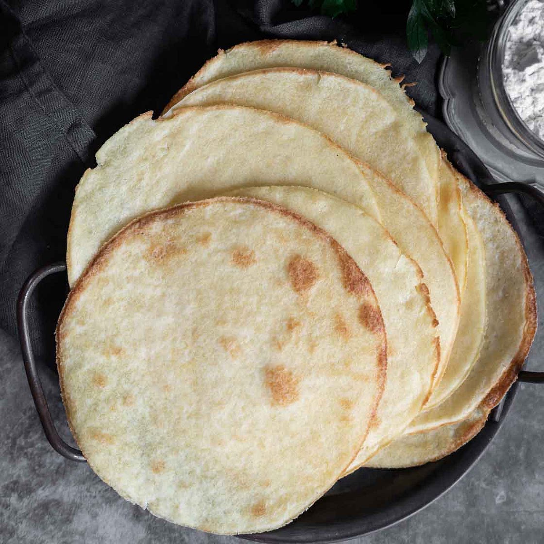 Keto Tortilla Recipe with 0 Net Carbs
