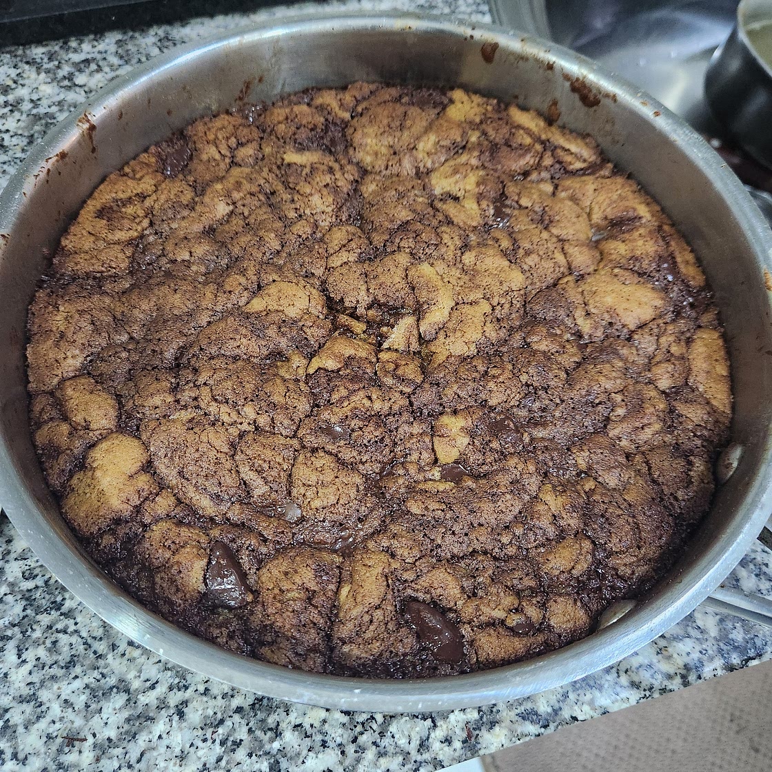 Chocolate Chip Skillet Cookie