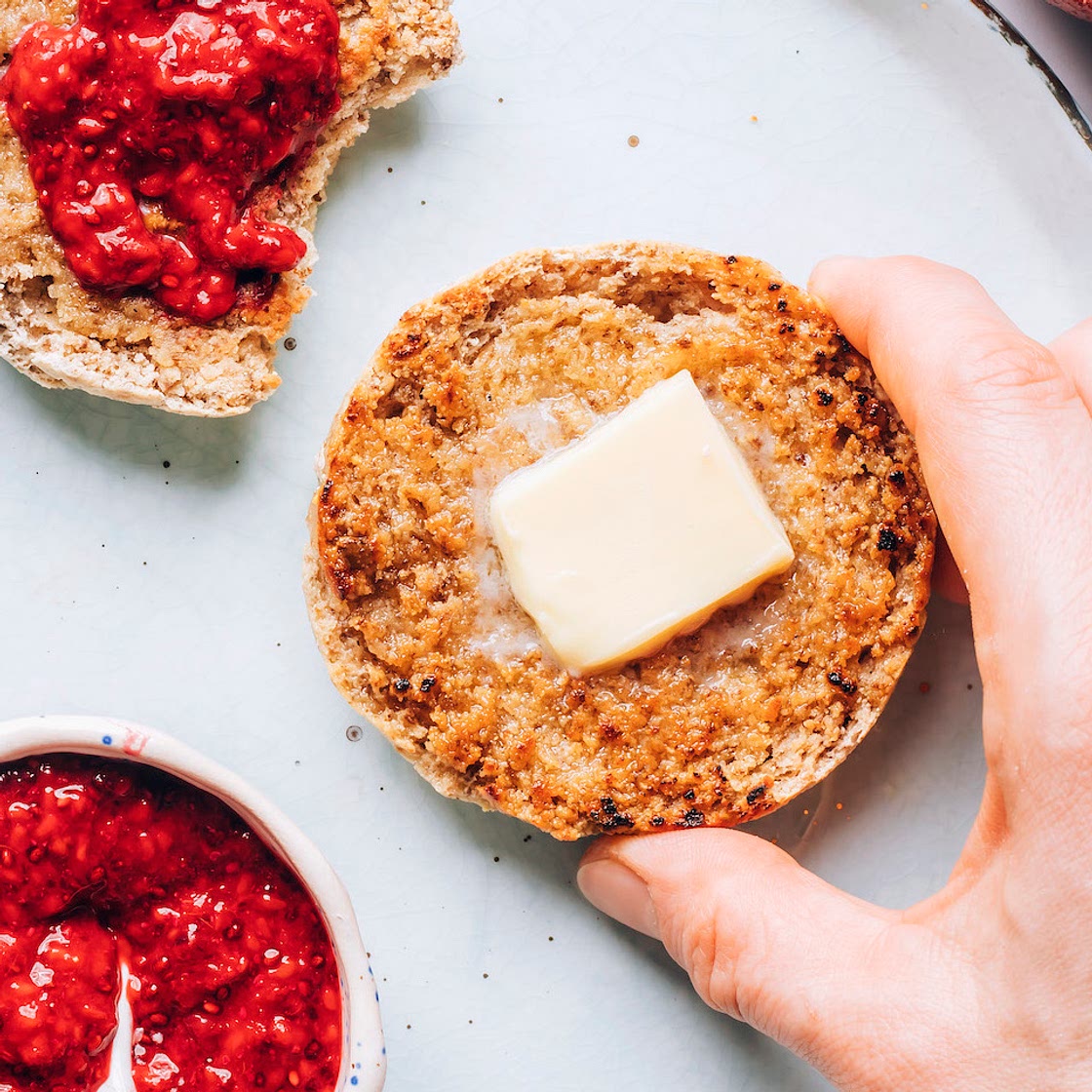 Gluten-Free English Muffins