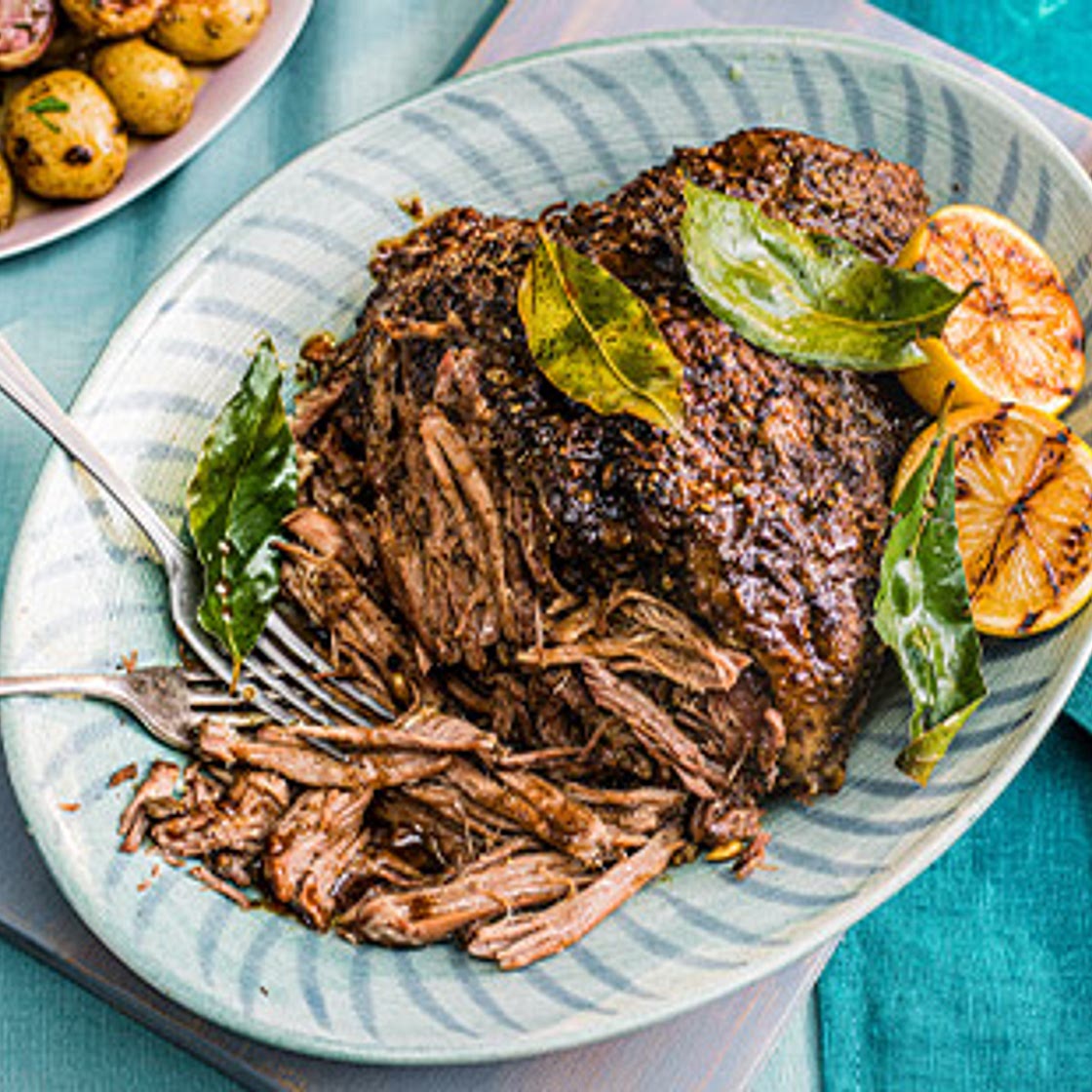 Make-ahead spiced lamb