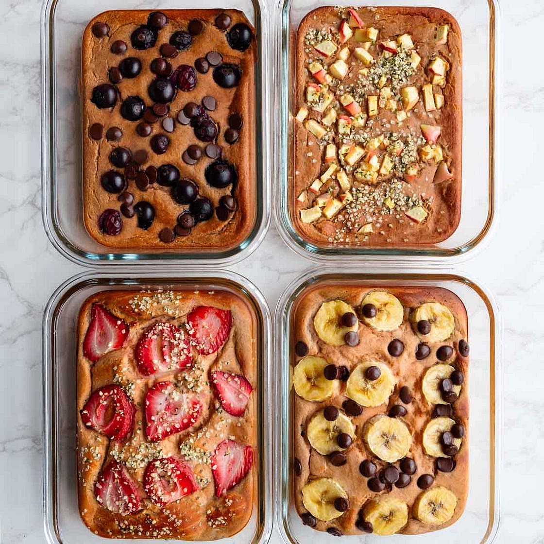 Sheet Pan Red Lentil Protein Pancakes