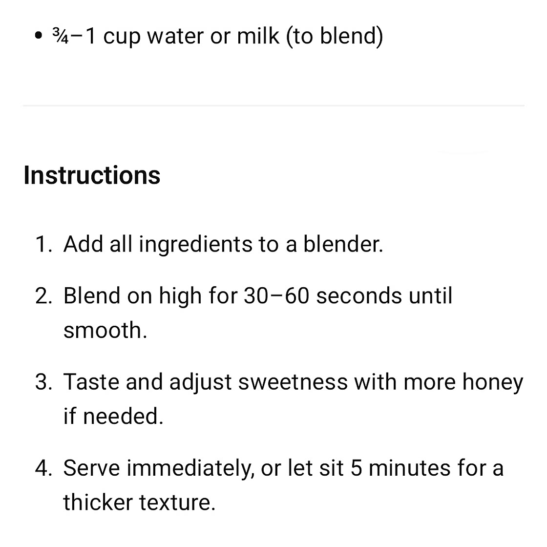 Tropical Berry chia smoothie