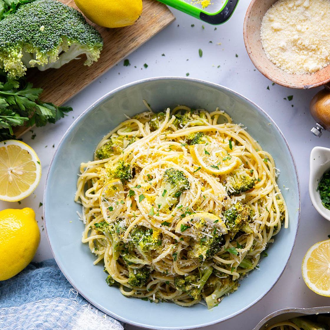 Lemon Broccoli Carbonara