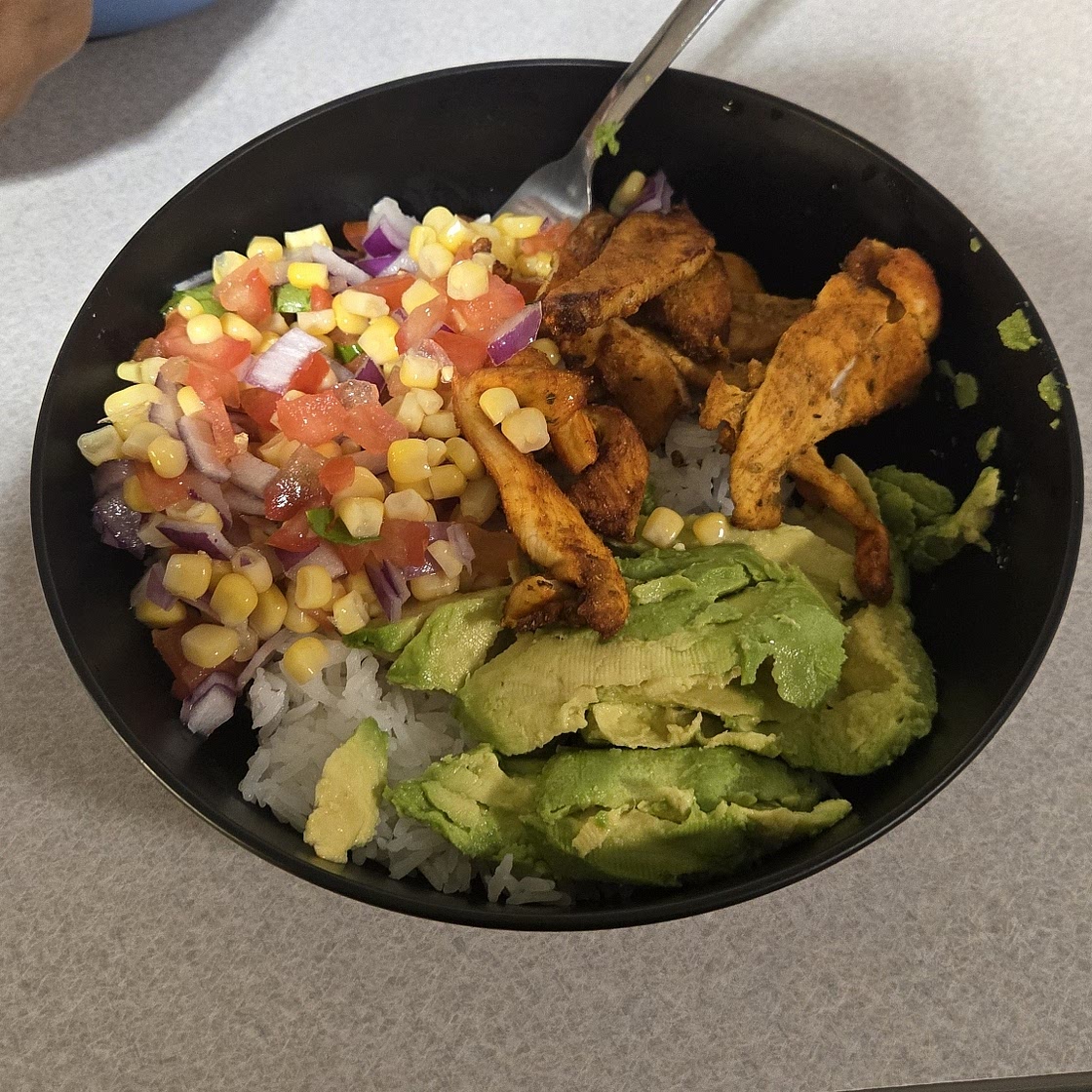 HIGH PROTEIN BURRITO BOWL