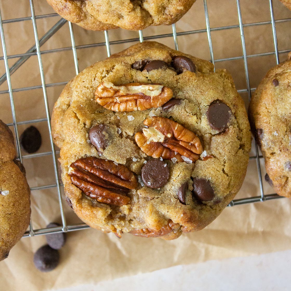 Cinnamon Pecan Chocolate Chip Cookies