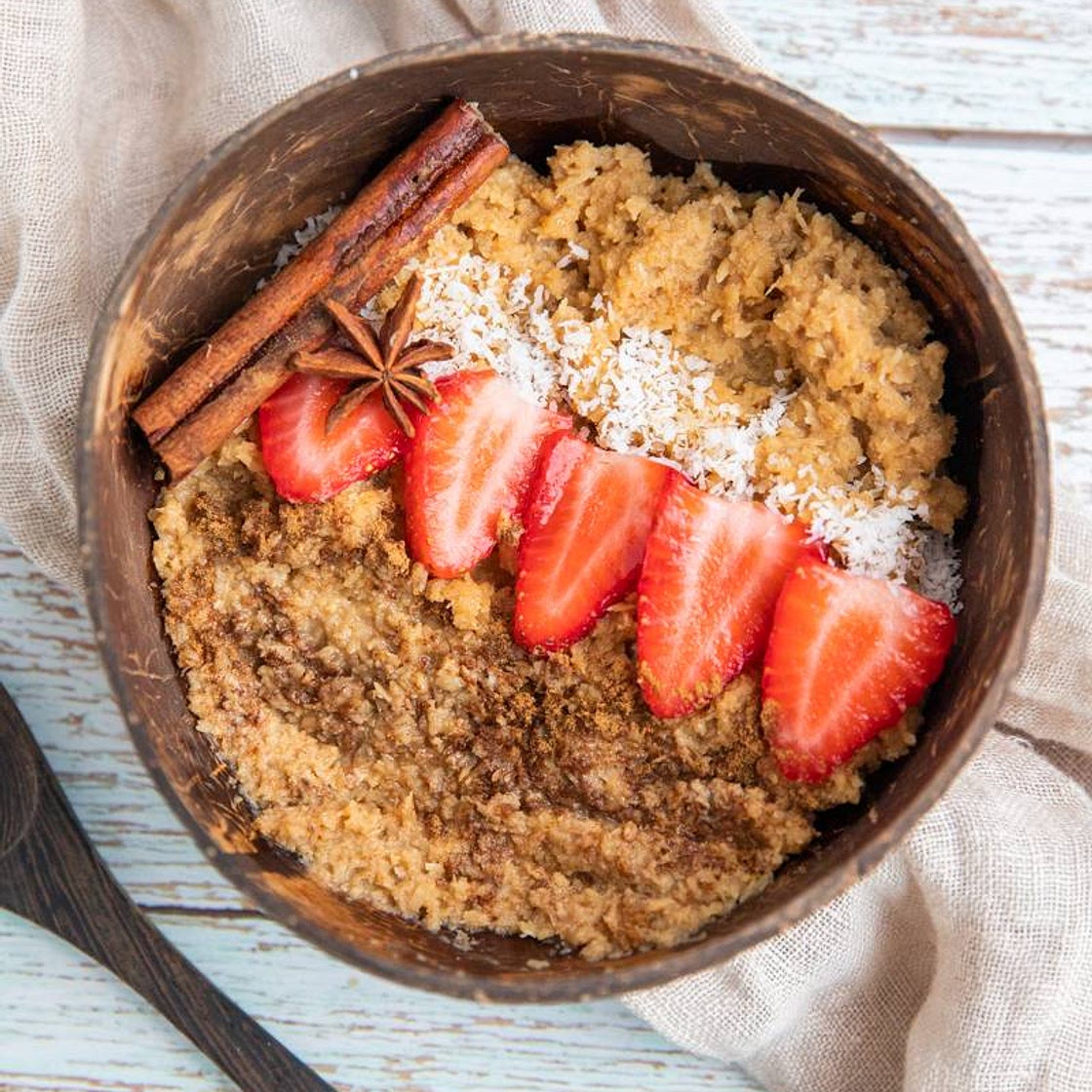 Spiced Coconut Porridge (Cocada Amarela)