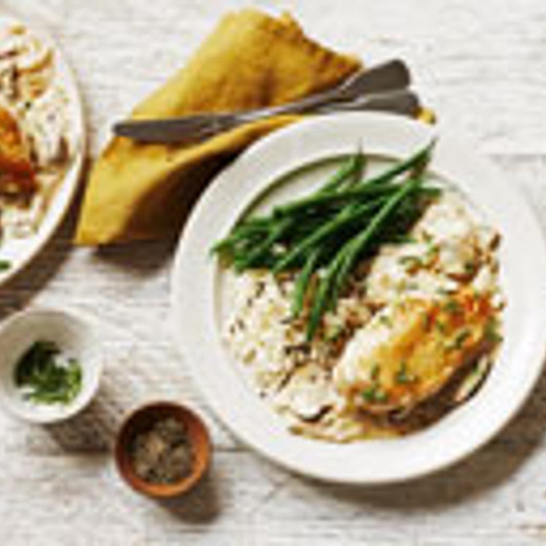 Chicken in creamy mushroom sauce