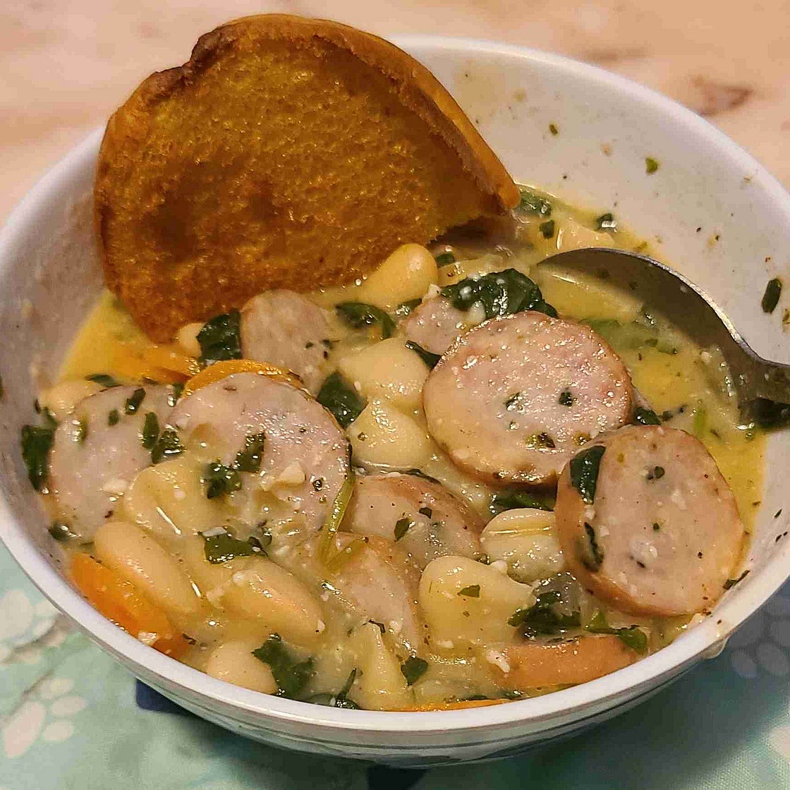 Easy Sausage-Bean Skillet