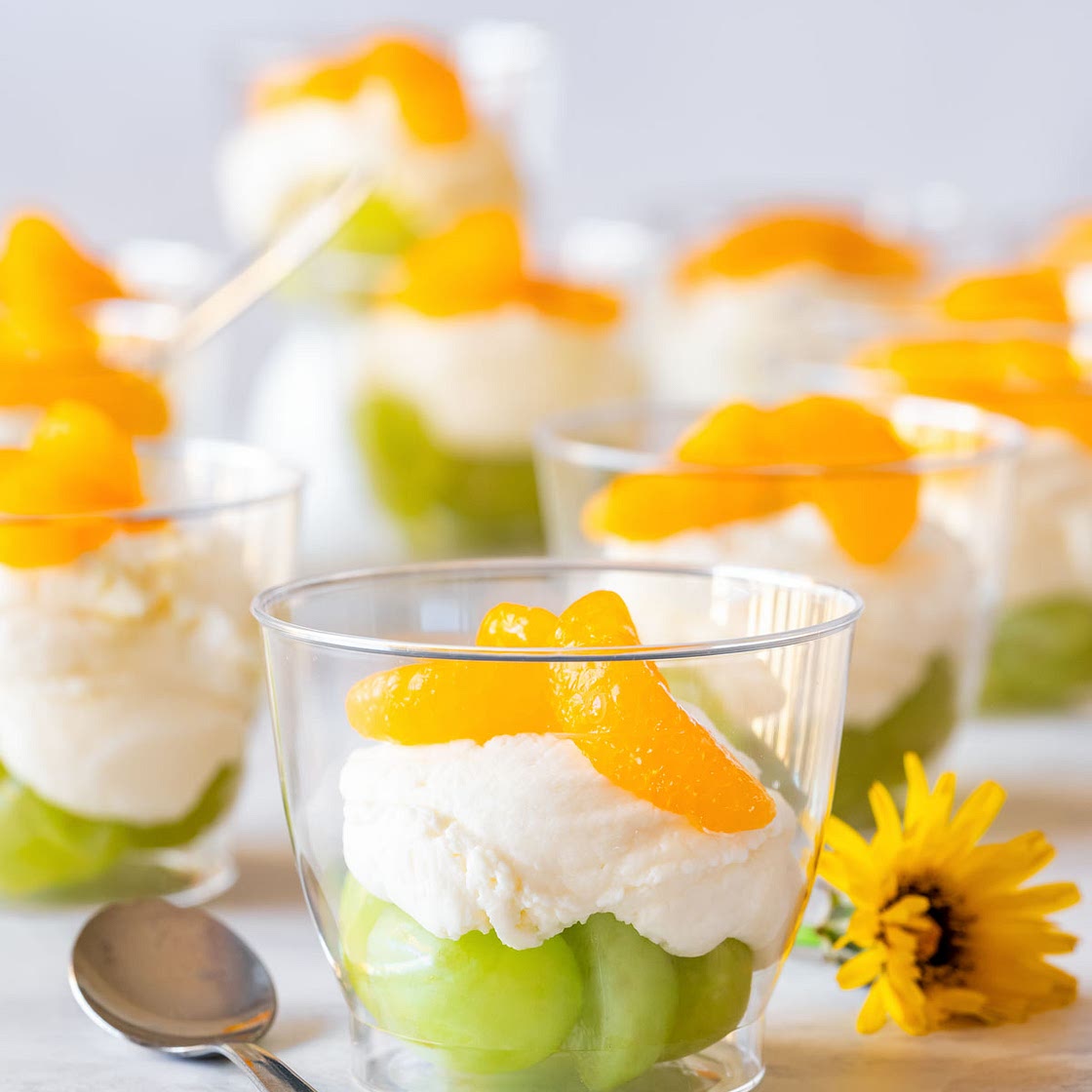 Mini Irish Flag Dessert Cups