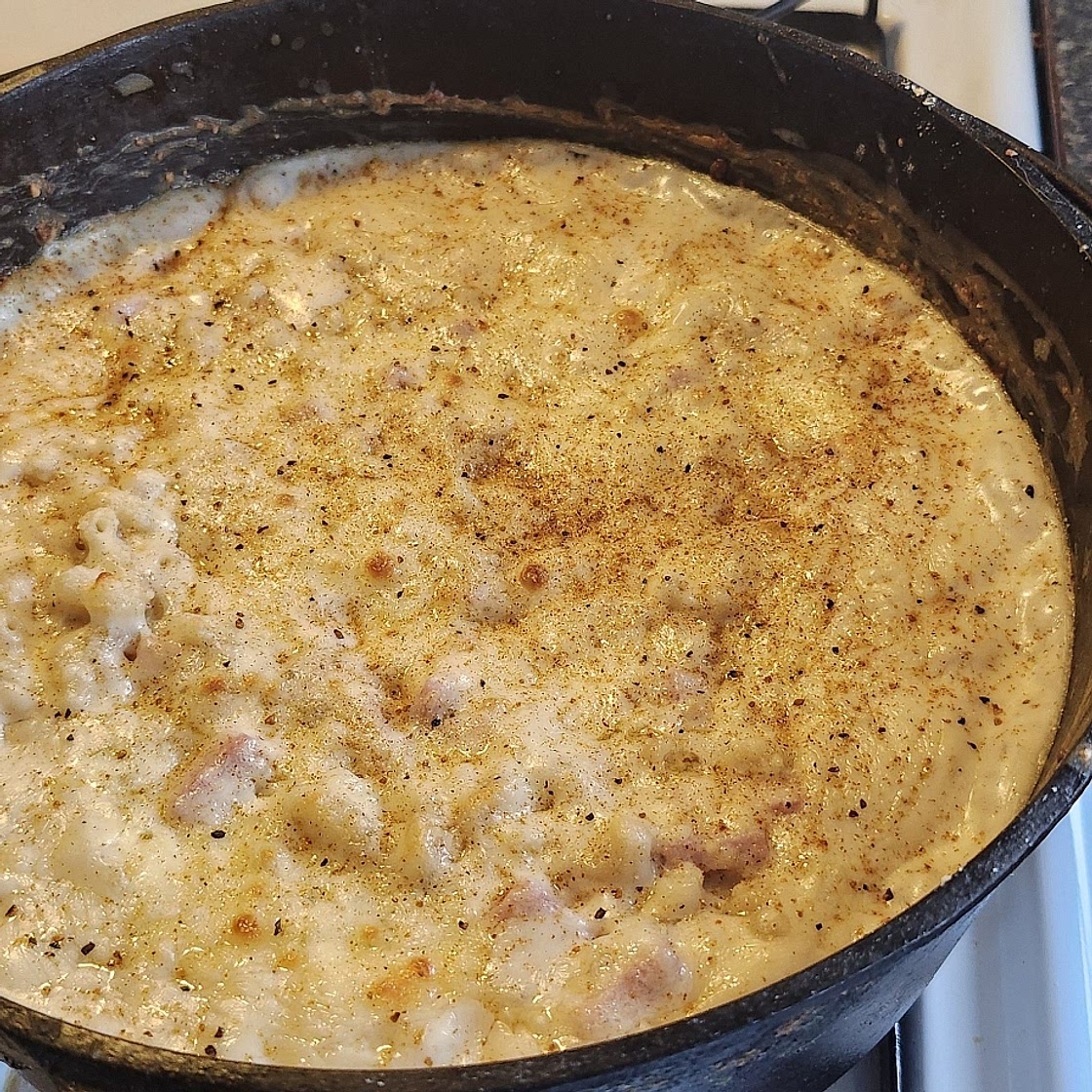 Ham and Cheese Pasta Bake