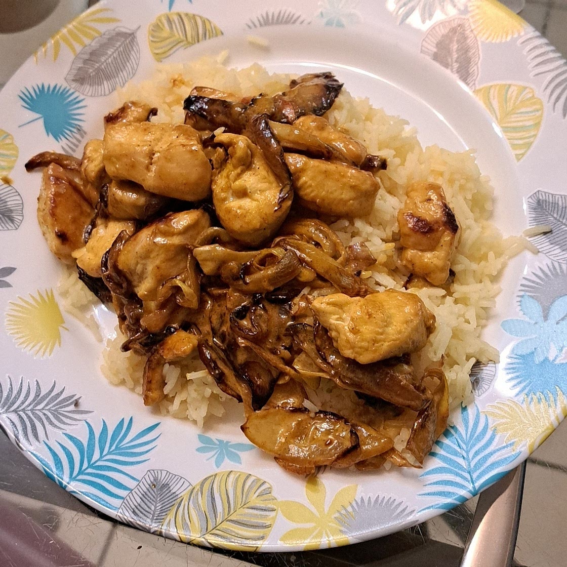 Poulet au curry