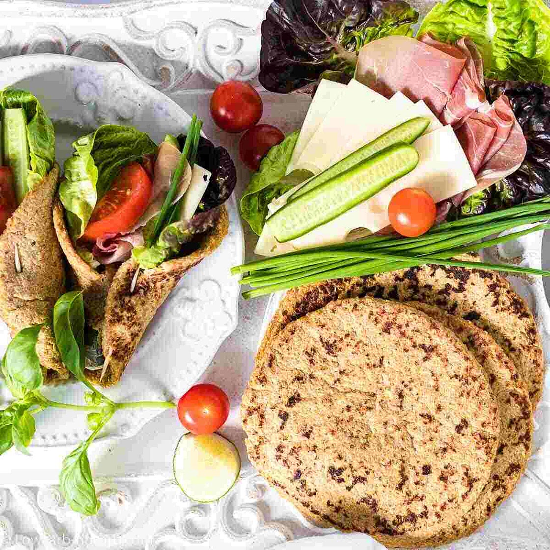 Easy Keto Flaxseed Wraps Recipe