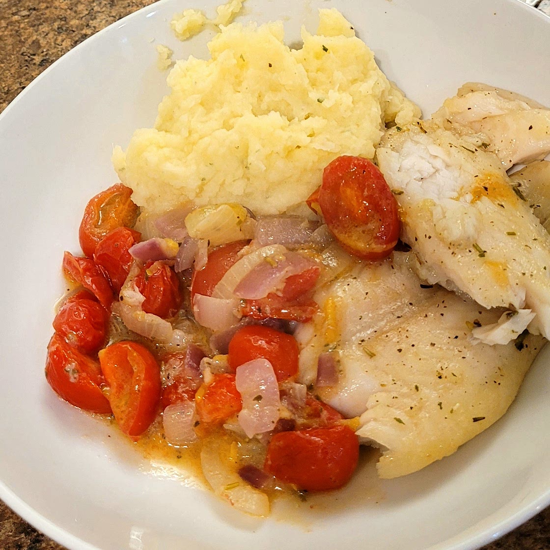 Pengasius tomates et citron