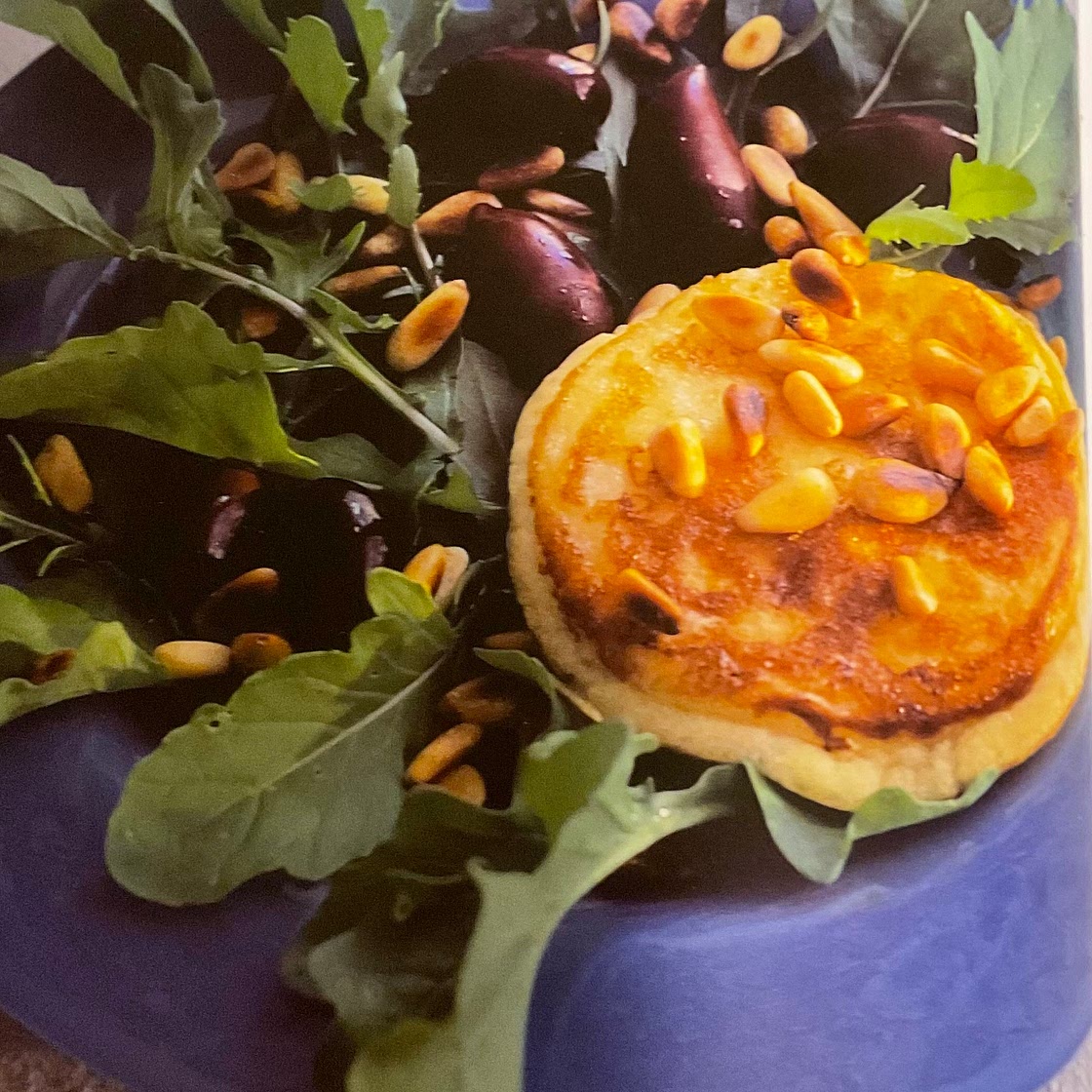 Suffléplättar med ostfyllning