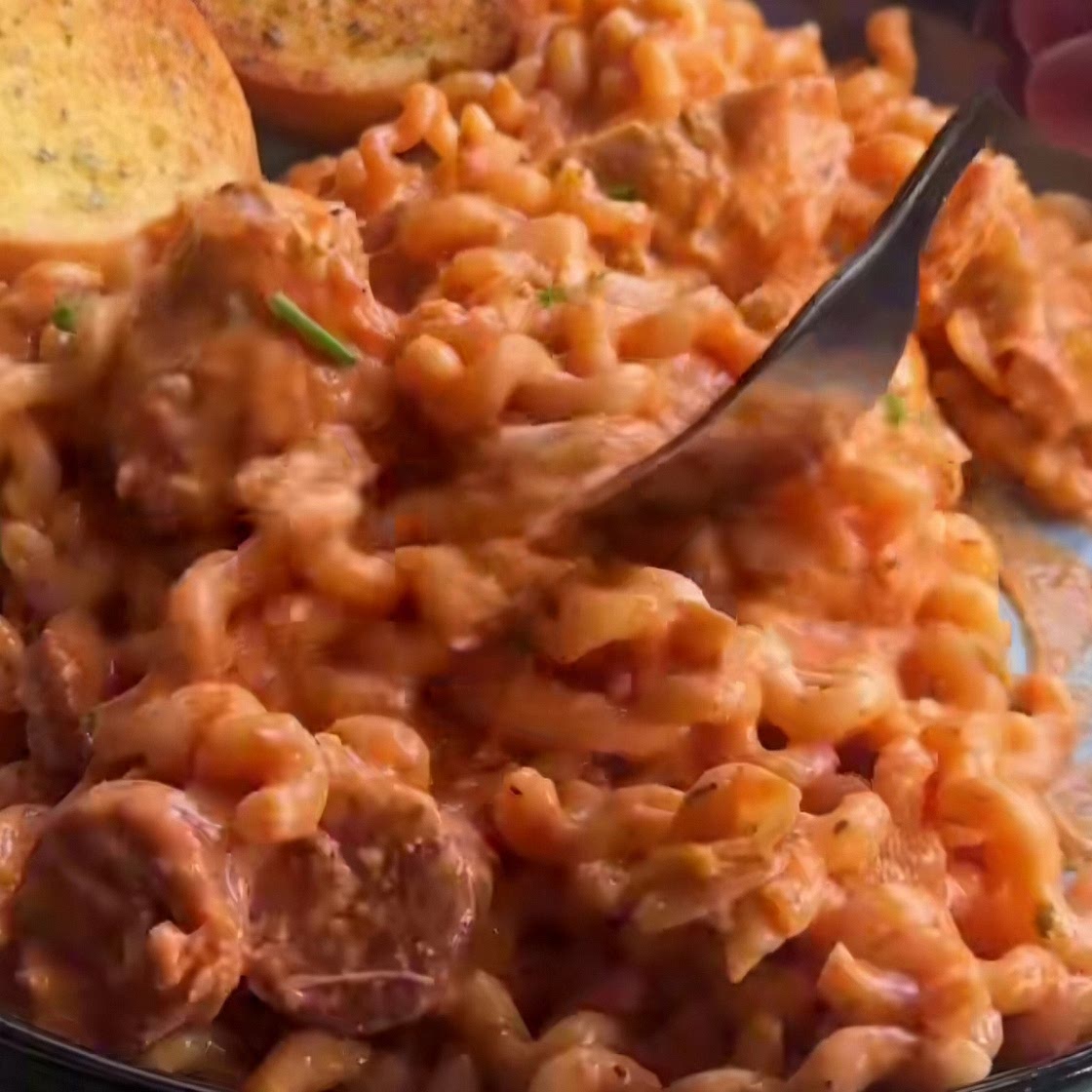 Baked Chicken and Chorizo Pasta