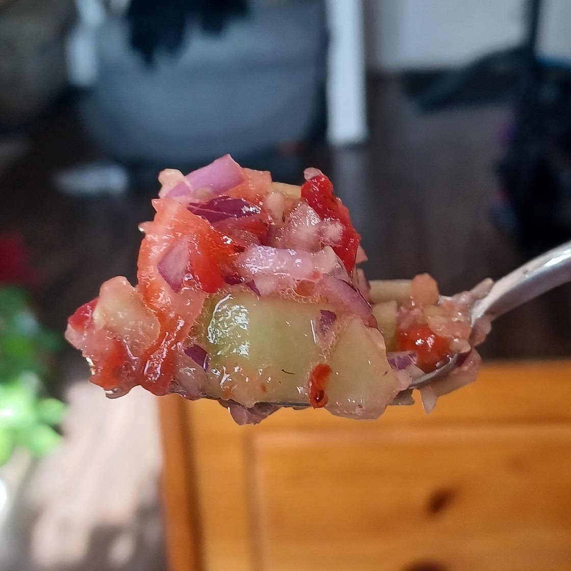 Cucumber-Strawberry Salsa