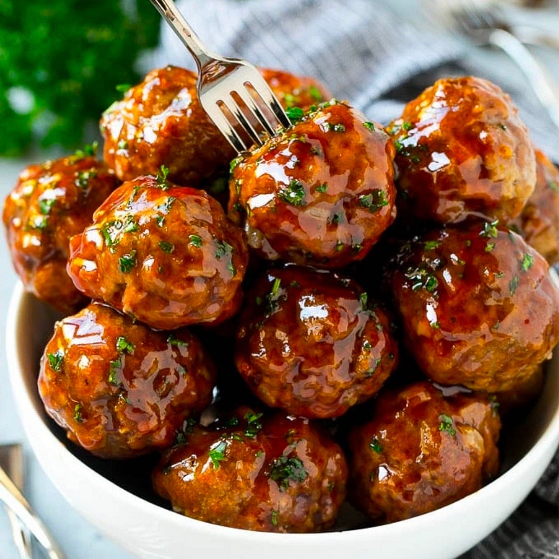 D'licious Sweet & Sour Meatballs