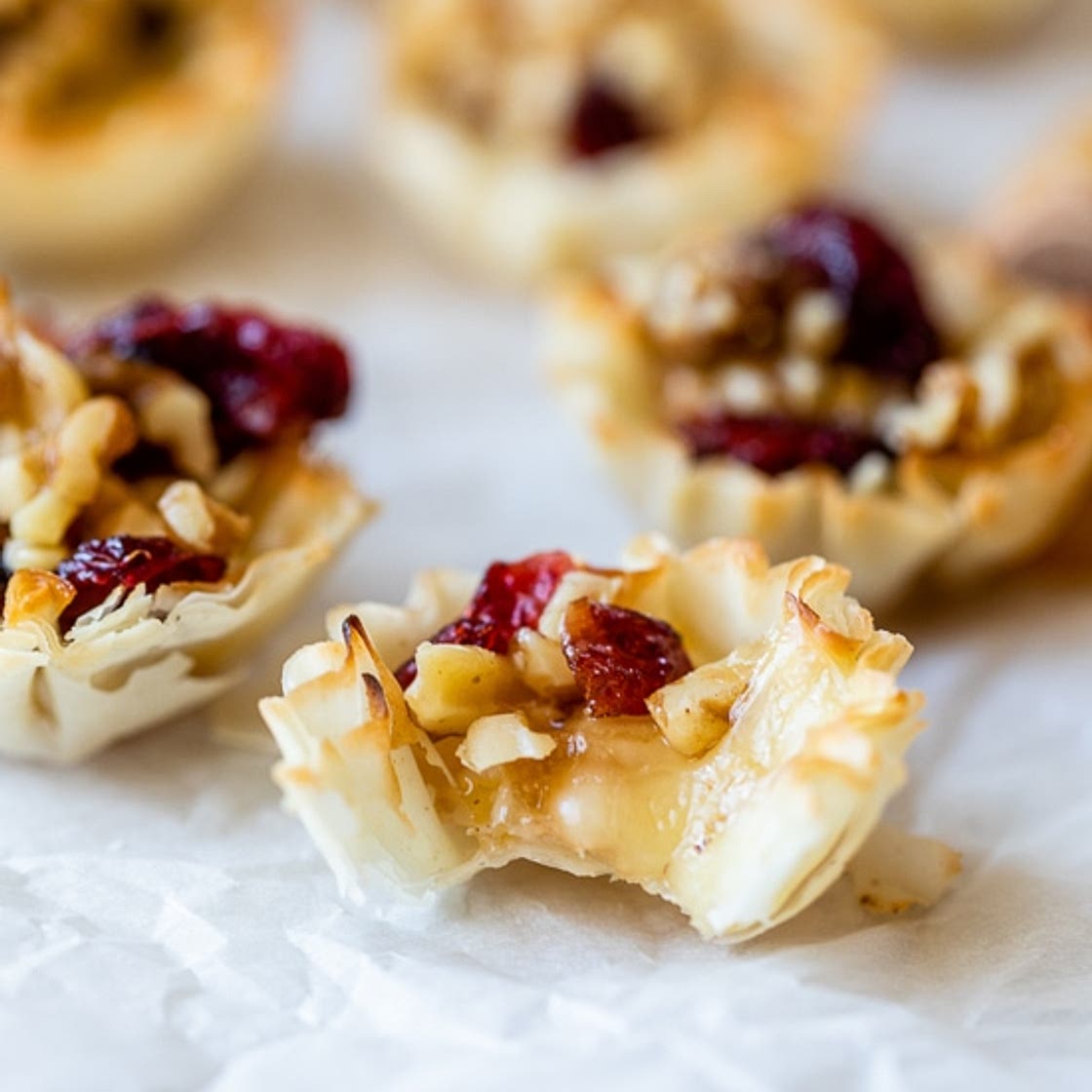 Baked Brie Phyllo Cups