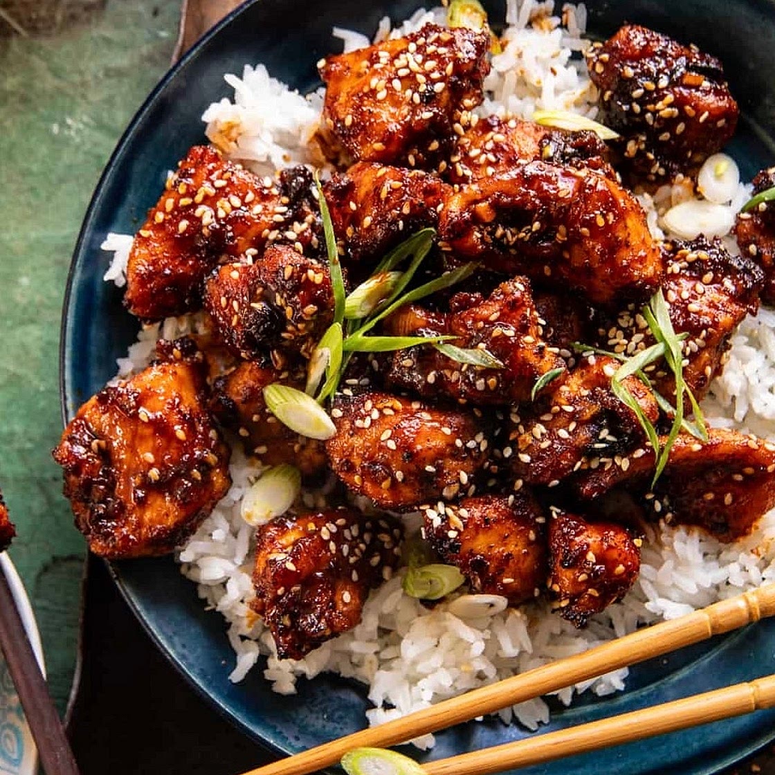 Spicy honey garlic sauce for chicken