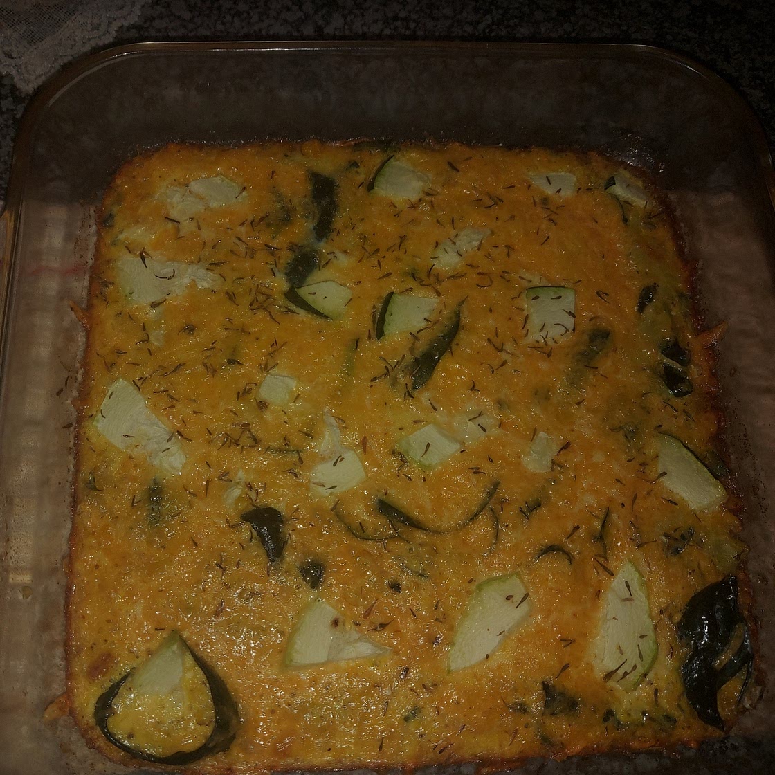 Sweet Corn and Zucchini Pie