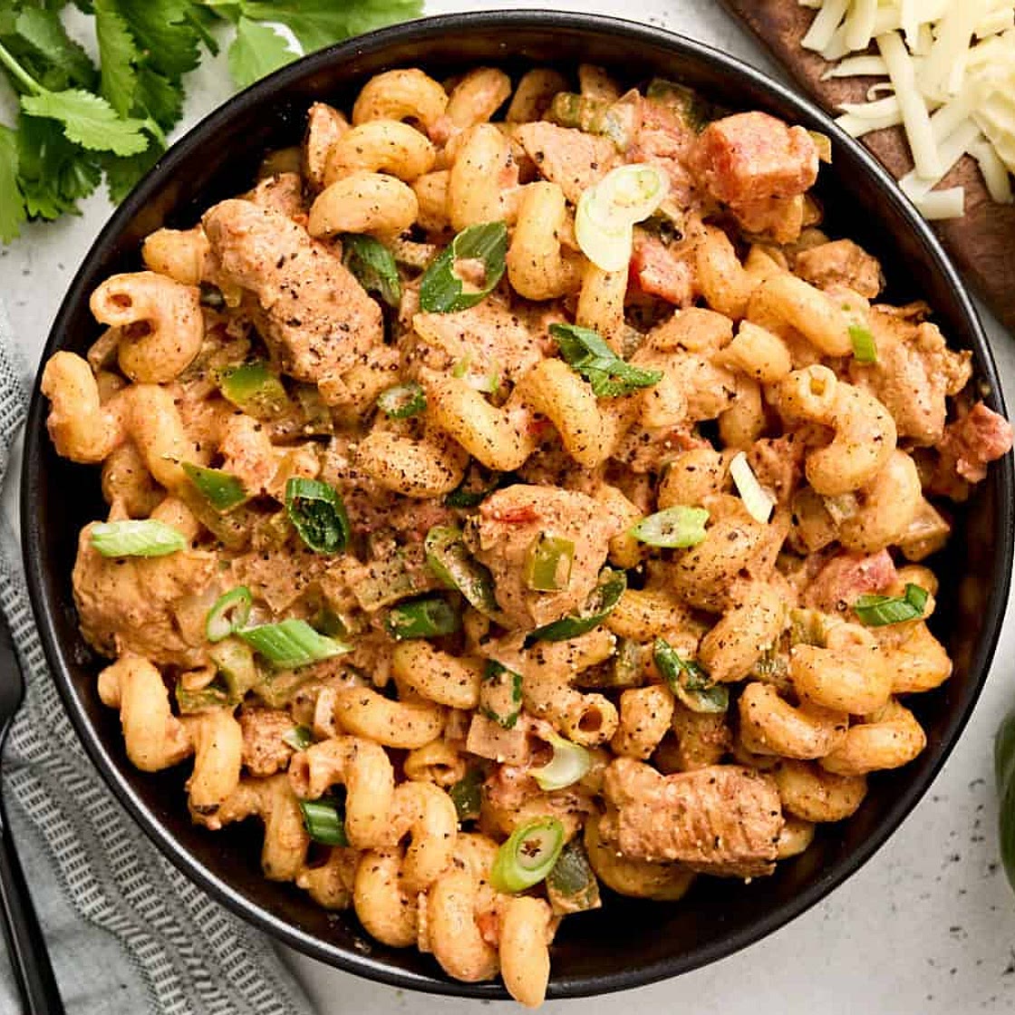 Creamy Chicken Fajita Pasta