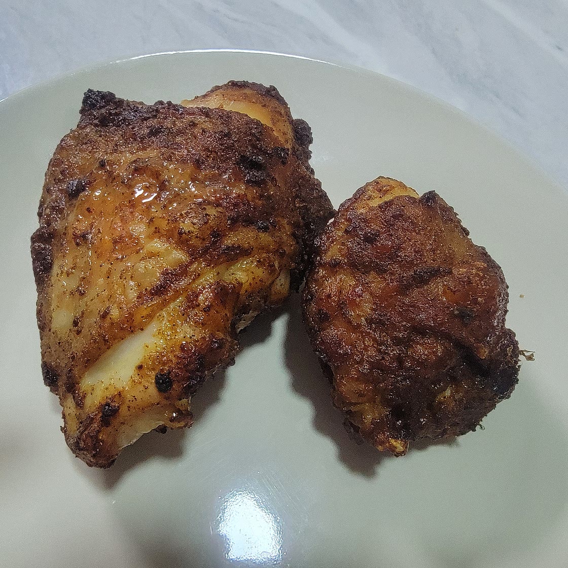 Chicken thighs crispy seasoning
