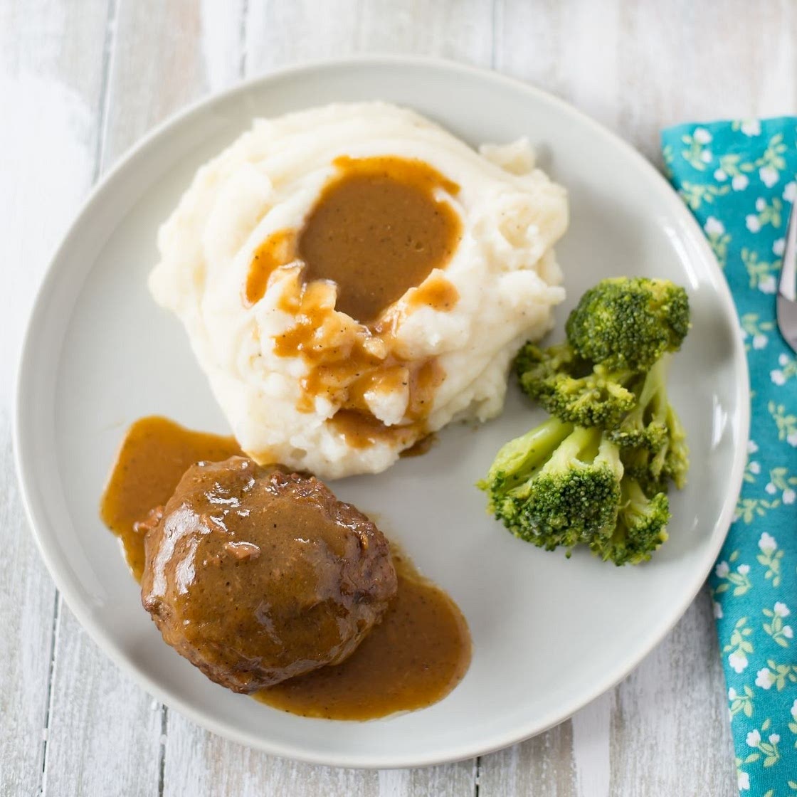 Crock Pot Salisbury Steak