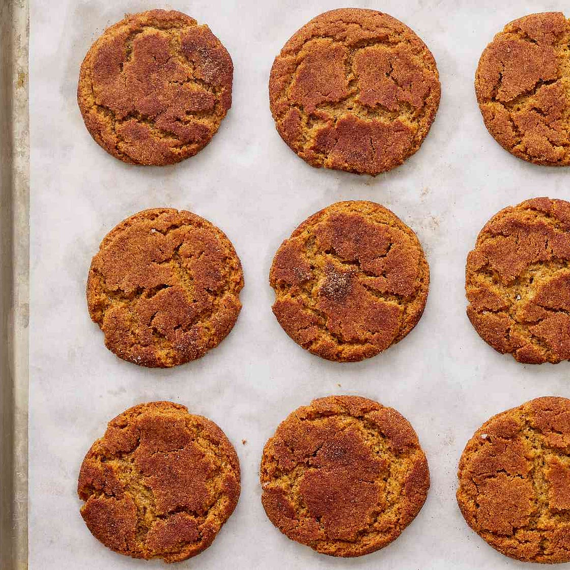 Grandma's Gingersnap Cookies
