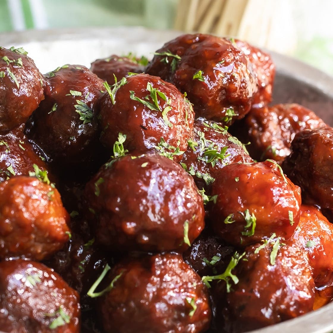 Grape Jelly Meatballs
