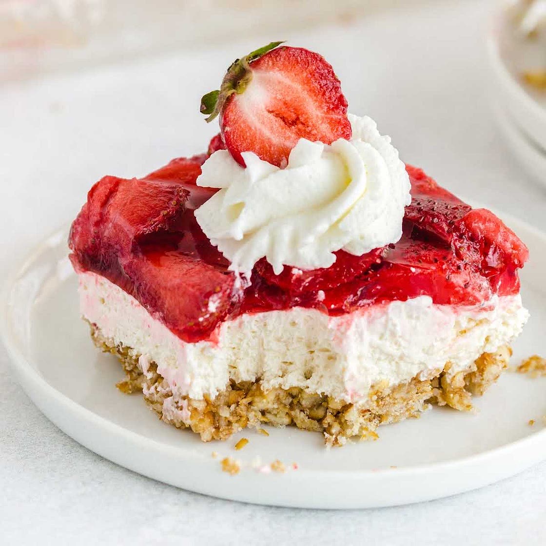 Recipe for Strawberry Pretzel Salad