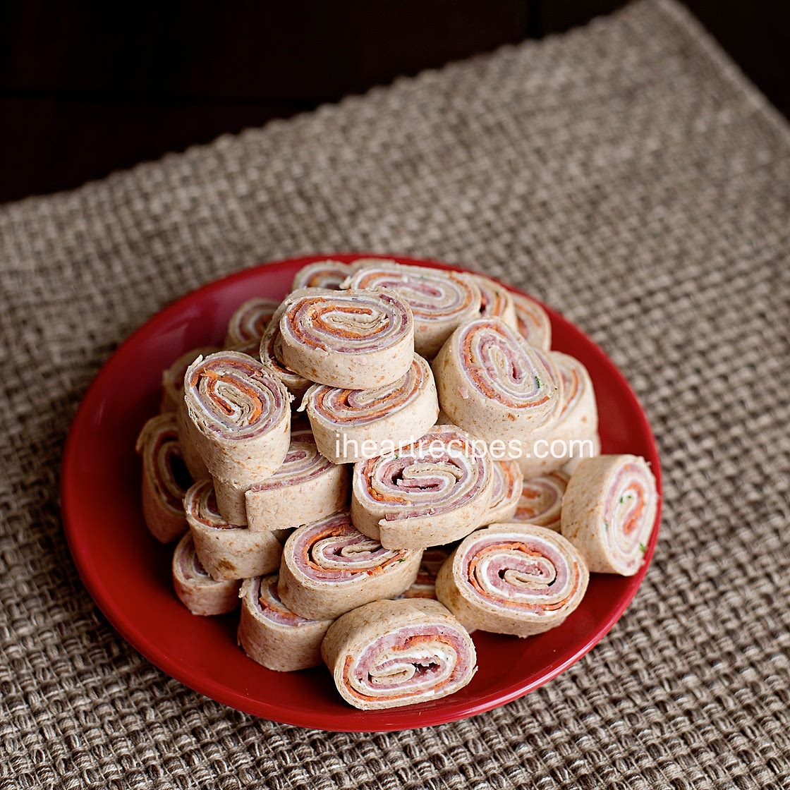 Italian Pinwheel Finger Sandwiches