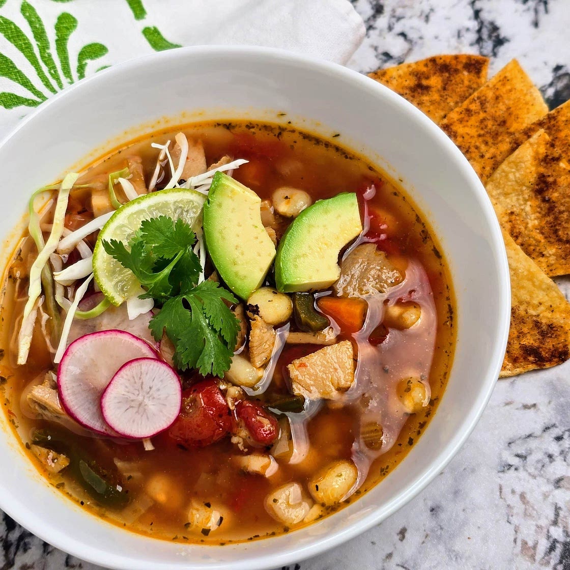 Turkey Pozole Rojo