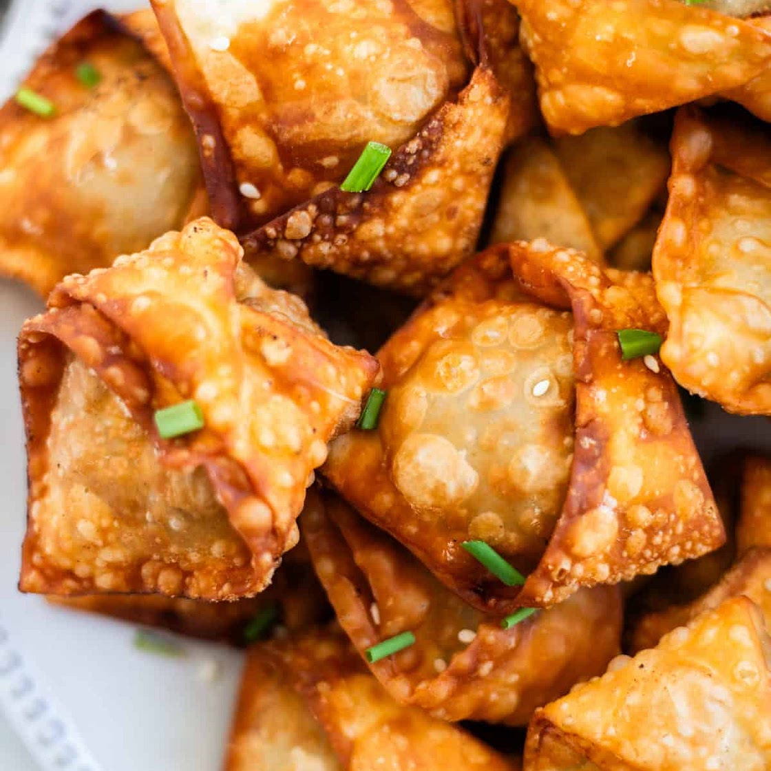 Crispy Fried Beef Wontons