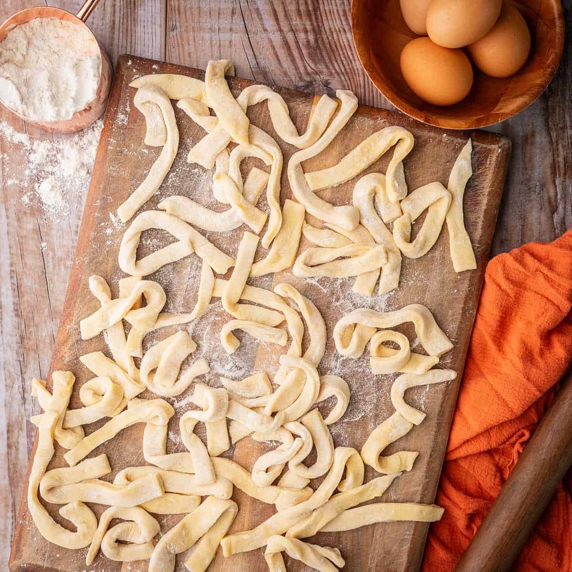Homemade Egg Noodles