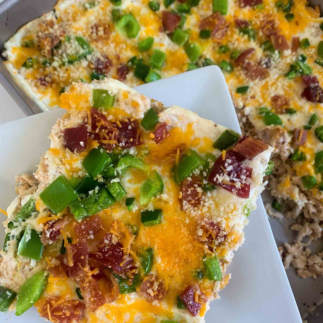 Jalapeño Popper Chicken Casserole