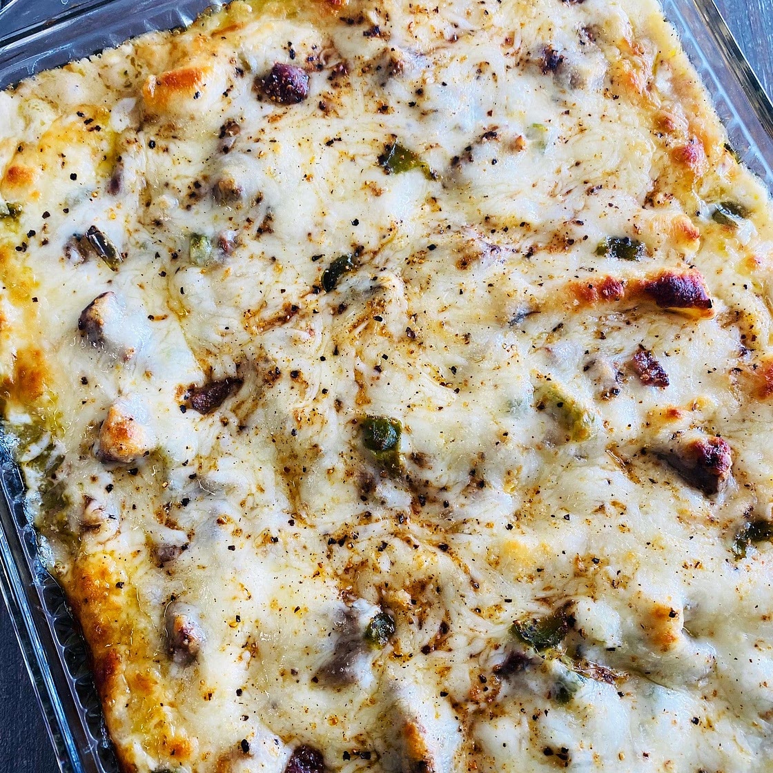 Grilled Philly Cheesesteak Enchiladas