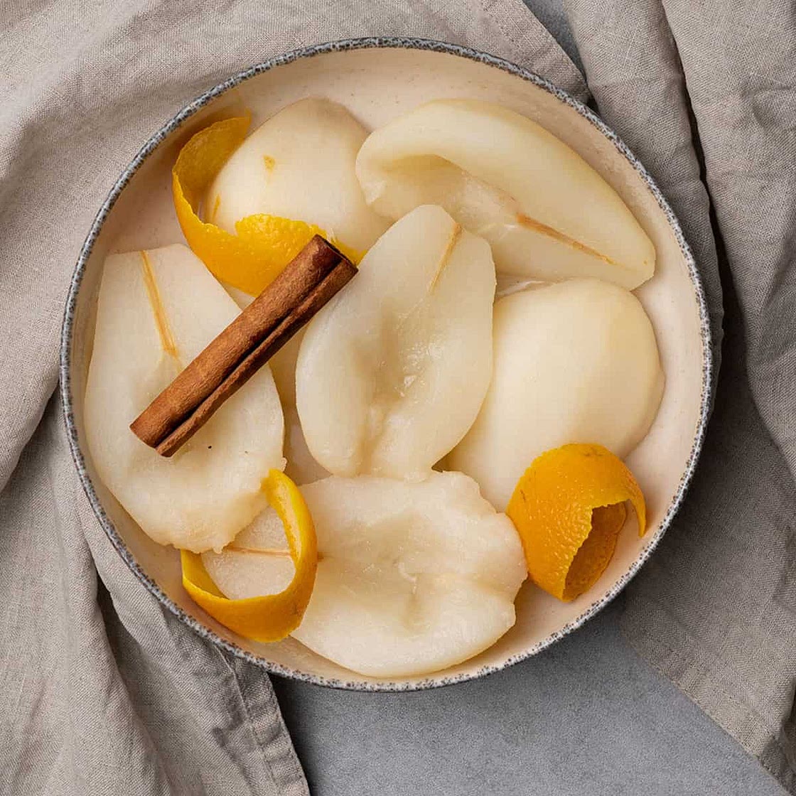 Poached Pears (VIDEO)