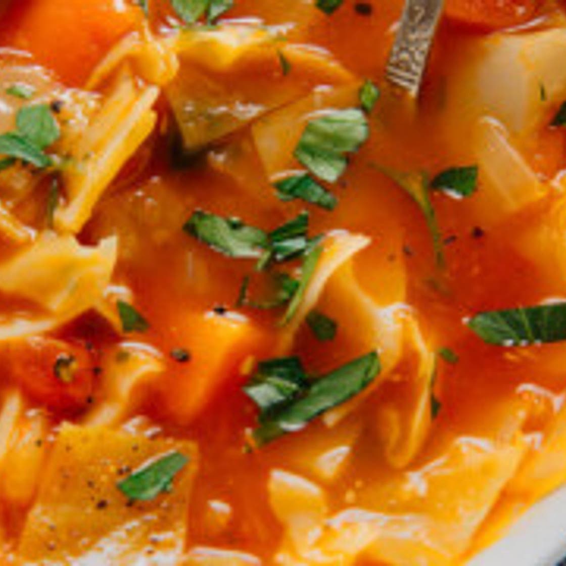 Cabbage Vegetable Soup