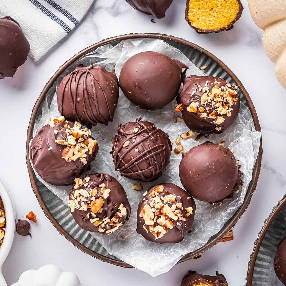 Pumpkin Truffles