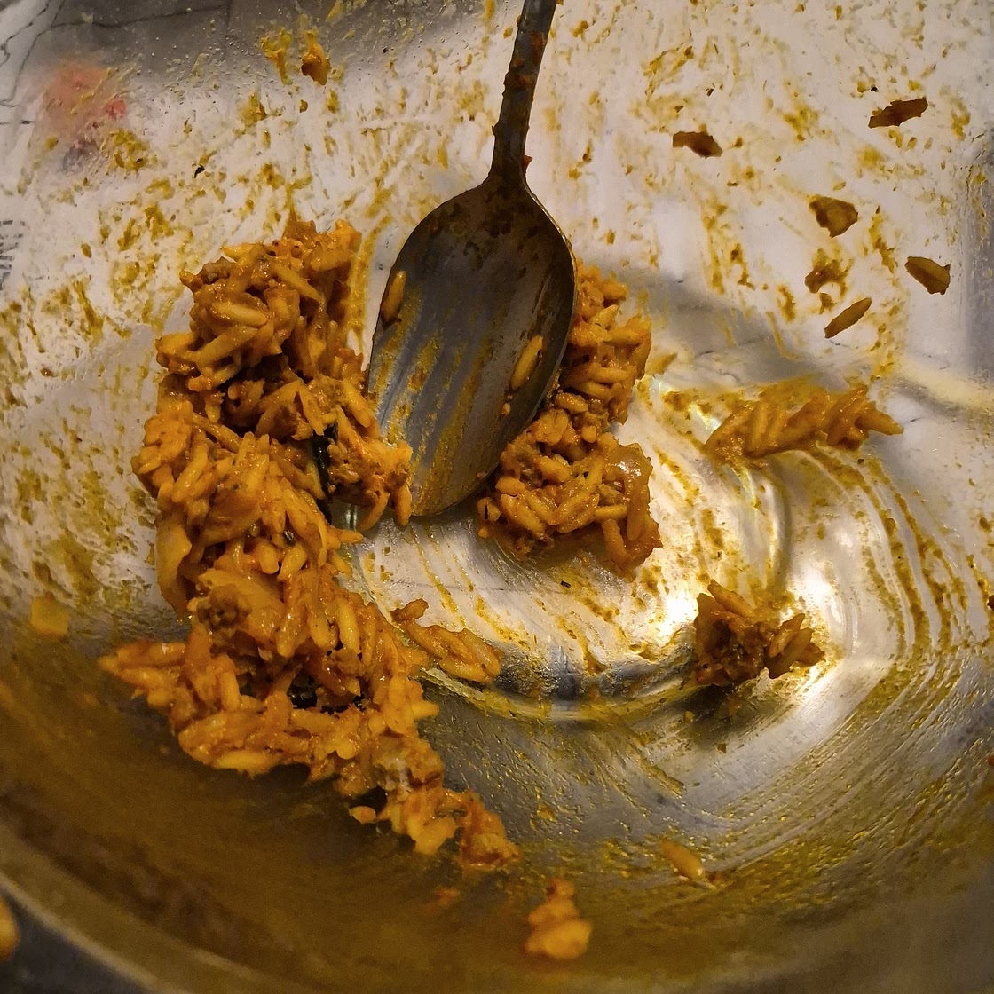 Ground Beef Orzo with Tomato Cream Sauce