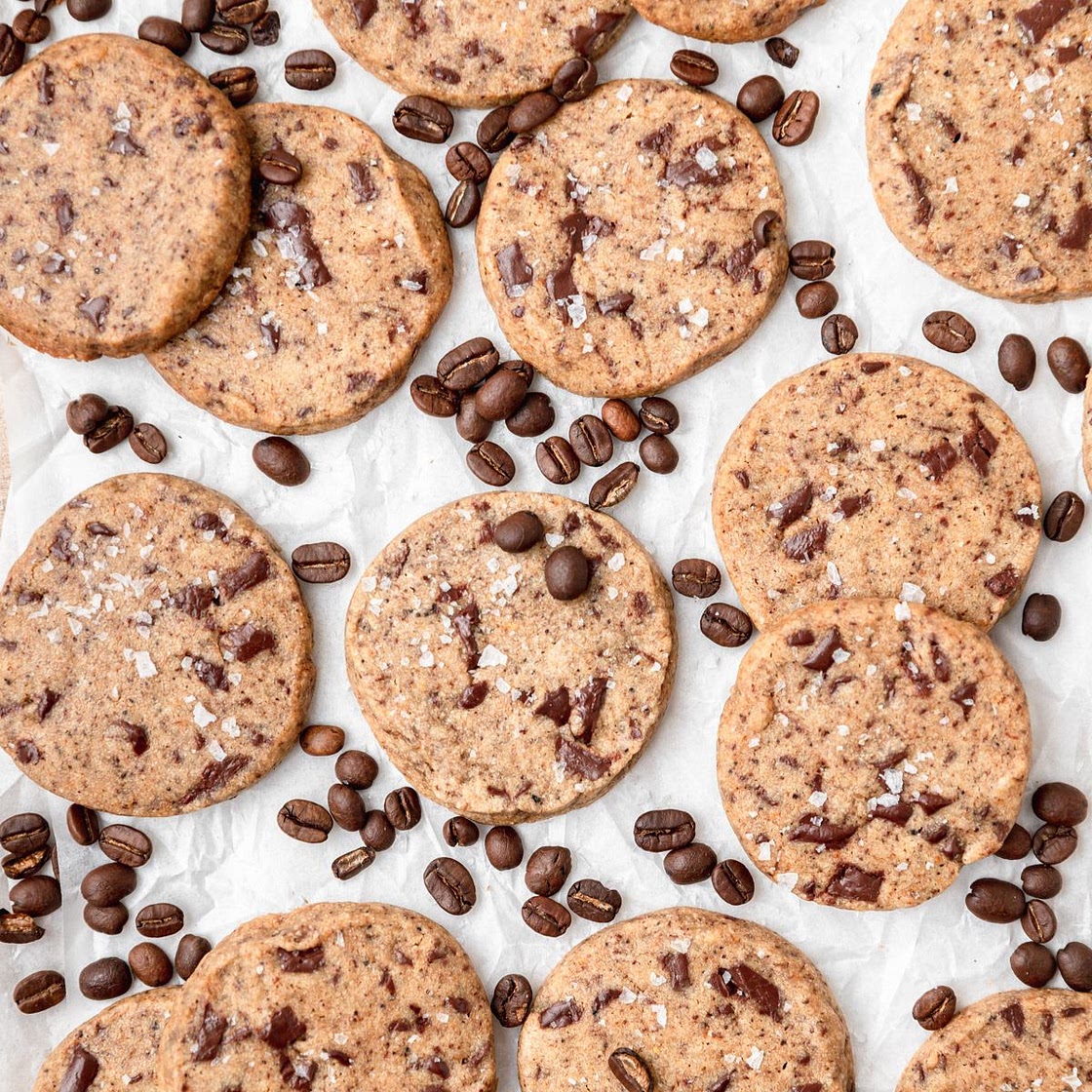 Slice & Bake Espresso Chocolate Chunk Cookies