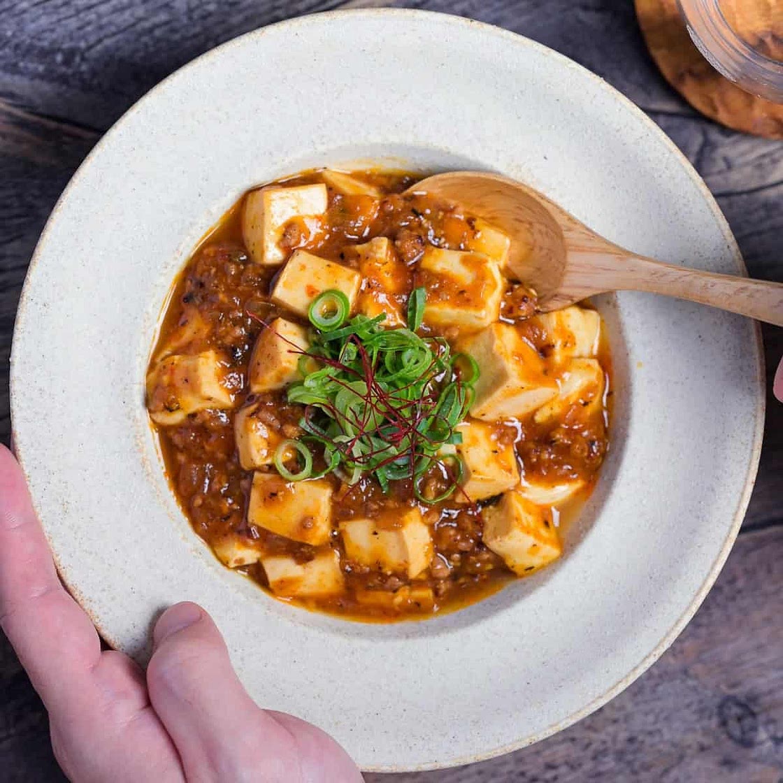 Japanese Style Mapo Tofu (Mabodofu)