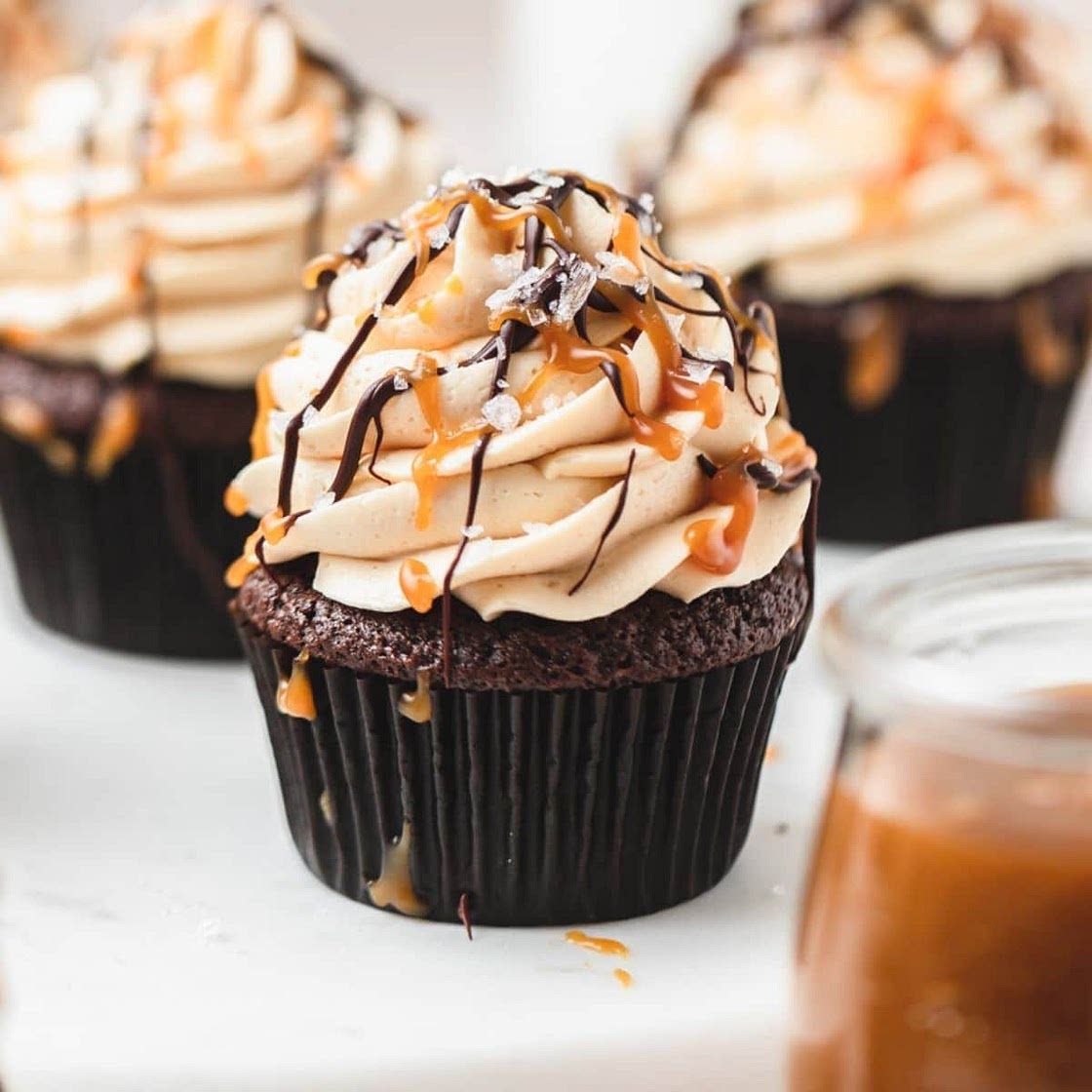 Chocolate Caramel Cupcakes