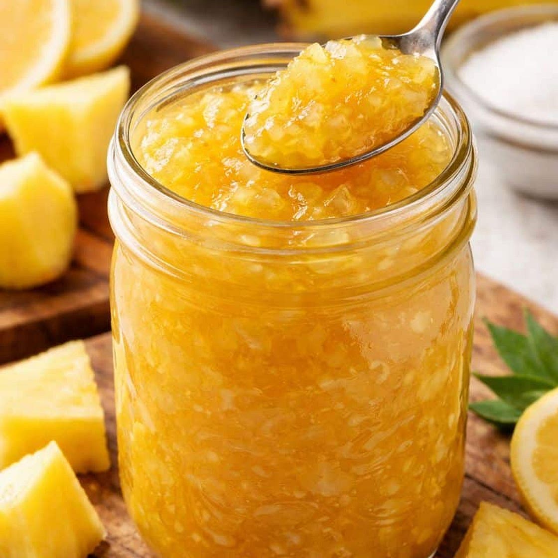 Small Batch Fresh Pineapple Jam