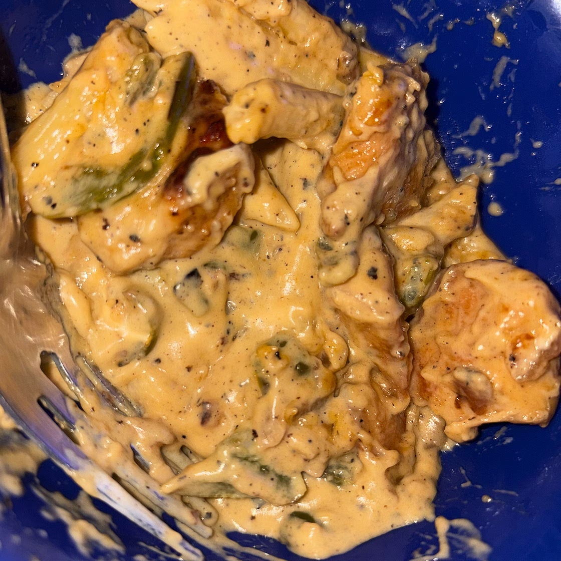 Creamy Chicken Fajita Pasta