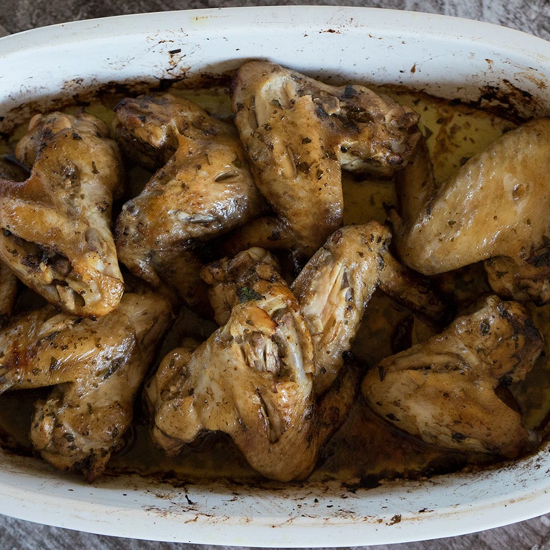Mediterranean Chicken Wings